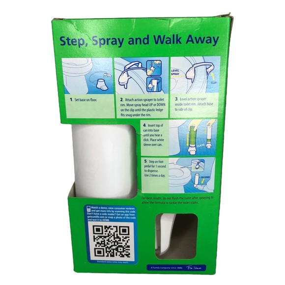 Scrubbing Bubbles Automatic One Step Toilet Bowl Cleaner Starter Kit + 1 Refill - Picture 3 of 8
